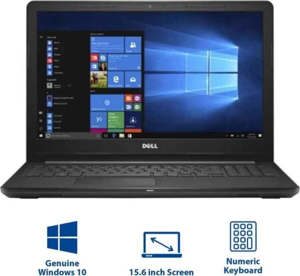 Dell Inspiron 15 3000, Core i3-7th Gen, 8GB RAM, 256GB SSD